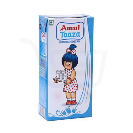 Amul Milk Taaza Homogenised Toned 